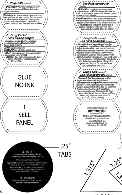 Image Of Label (4 In 1  Pressed Mineral Spf 15 Porcelain)